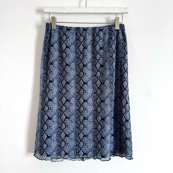 Vintage Semi-sheer Snakeprint (Python) Matching Set - Picture 6 of 8